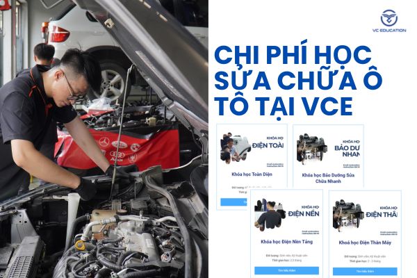 Chi-phi-hoc-sua-chua-o-to-tai-vce