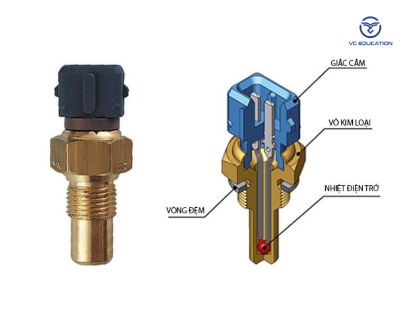 Nguyên lý hoạt động của cảm biến nhiệt độ nước làm mát