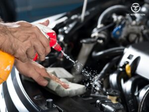 Hướng dẫn quy trình vệ sinh khoang động cơ ô tô