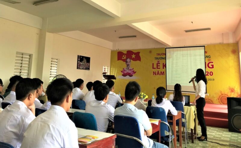 Môi trường học tập khang trang, thân thiện tại Cao đẳng Đại Việt Đà Nẵng