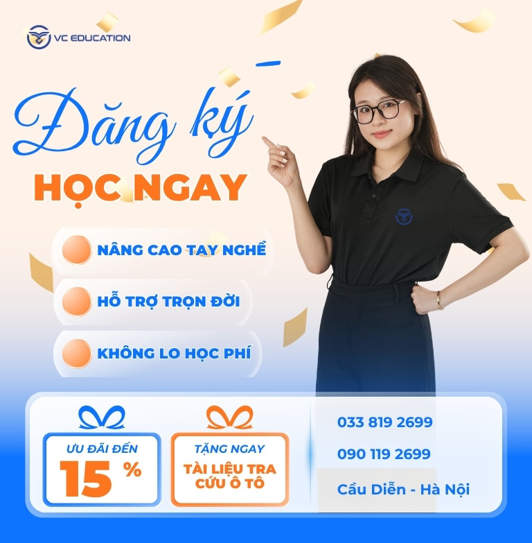 Khoá học điện thân xe và ưu đãi