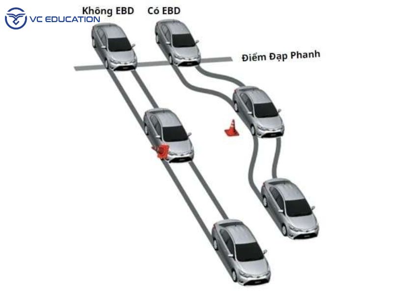 EBD Là Gì? Vai Trò Quan Trọng Trong An Toàn Ô Tô