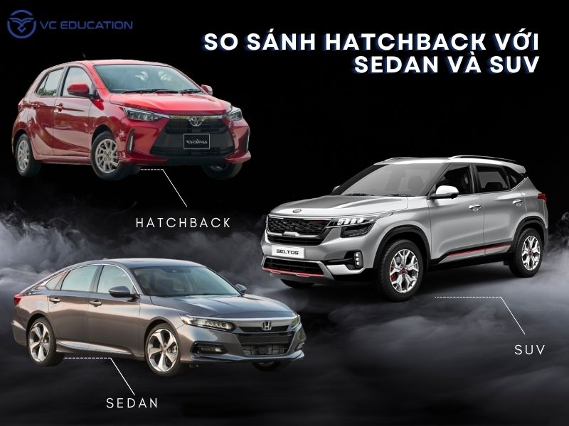 So sánh Hatchback với Sedan và SUV: Đâu là lựa chọn phù hợp cho bạn?