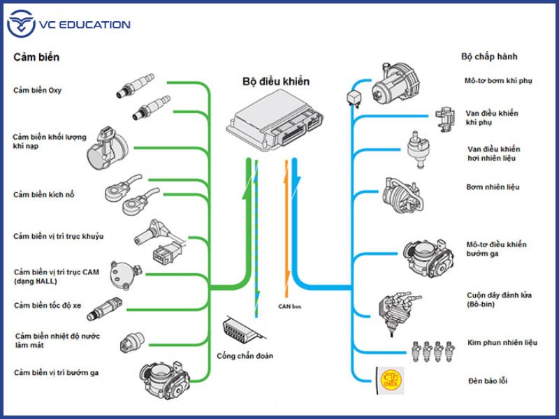 Cấu Tạo Và Nguyên Lý Hoạt Động Của Hệ Thống OBD-II