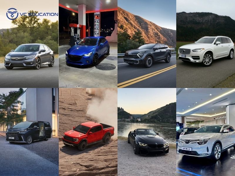 Khám phá chi tiết các dòng xe ô tô phổ biến nhất tại Việt Nam