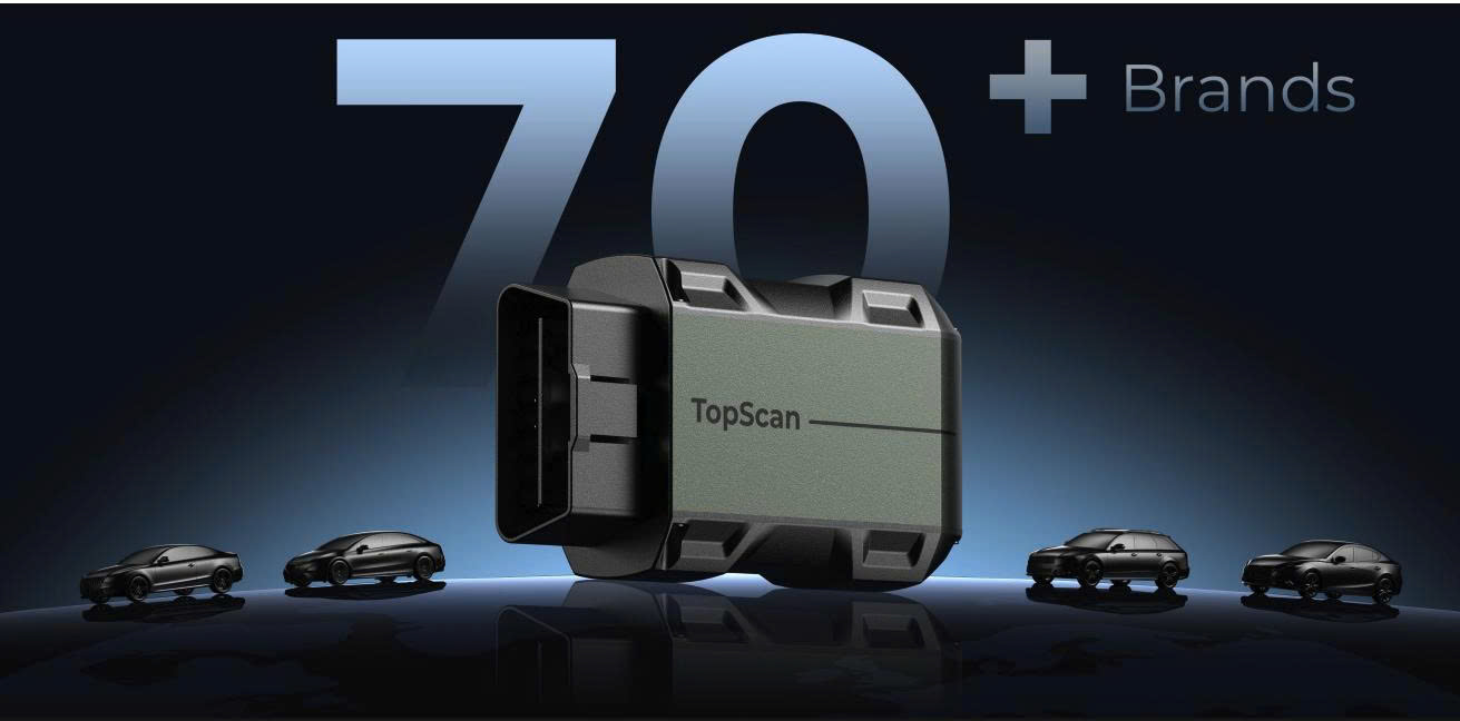 TOPDON TopScan Pro kết nối chẩn đoán