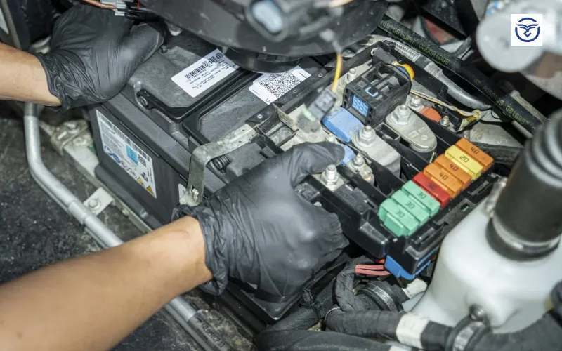 Dấu hiệu điện ô tô bị chập sau mưa ngập