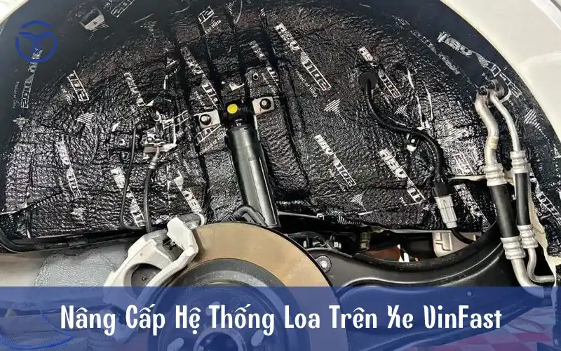 Cách âm 4 hốc bánh xe