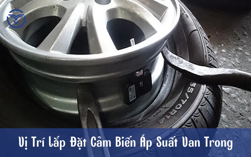 Ví trí lắp đặt và sử dụng cảm biến áp suất lốp ô tô